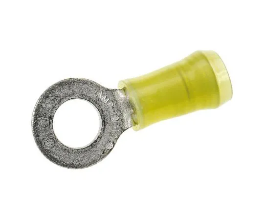 63-7681-52　TE连通性PIDG系列绝缘压紧环端子，M6螺柱尺寸，2.7mm2至6.6mm2线材尺寸，黄色　165034