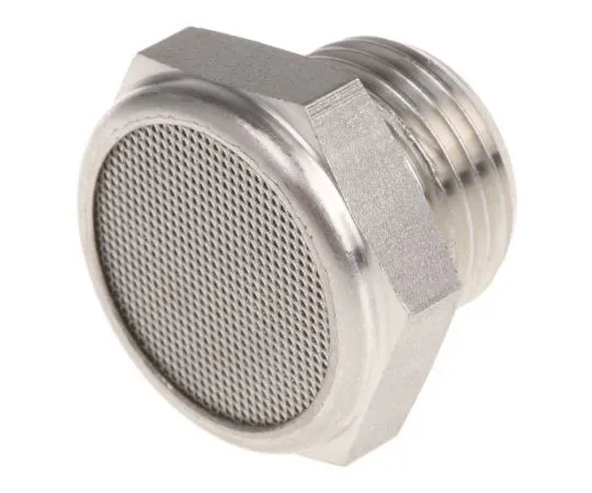 63-7556-51　Legris 0682不锈钢12杆气动消音器，螺纹，G 3/8男　LPS42-M