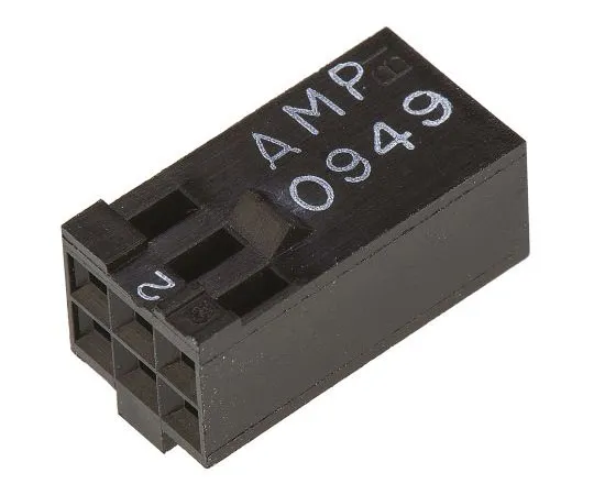 63-7677-53　TE连通性AMPMODU MOD IV女性连接器外壳，2.54毫米间距，6路，2列。　87631-2