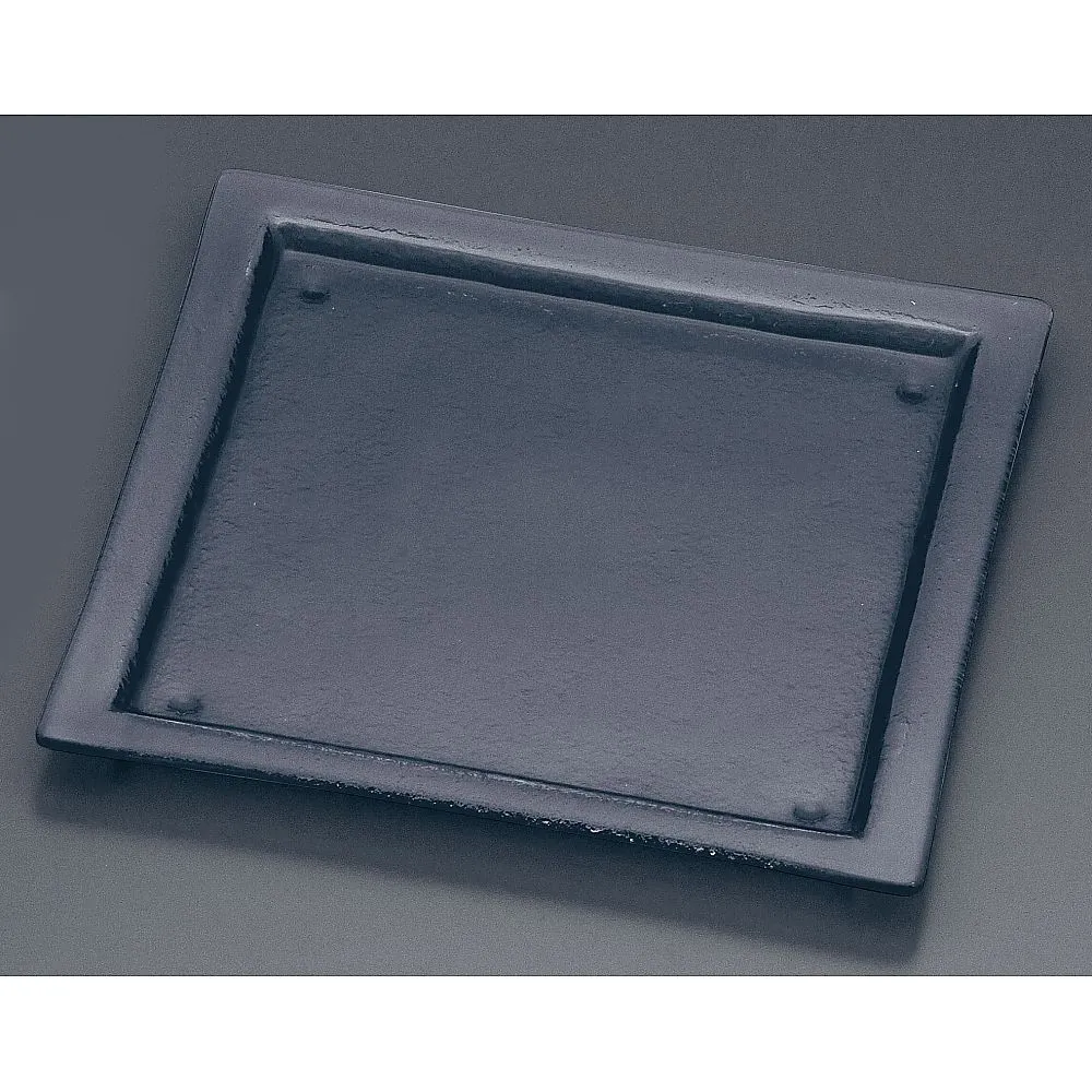 62-6835-58　Tiger Glass Square Plate 280 162-191 01 Gray