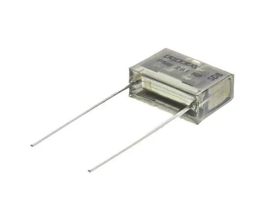 63-7533-08　KEMET纸张电容器100nF 220 V ac, 400 V dc±10%耐受性PME261通孔+100°C　PME261KB6100KR30