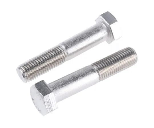 63-7596-55　普通不锈钢六角螺栓，M20 x 100mm　508-1307
