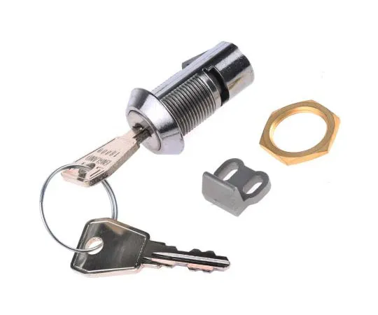 63-7497-51　Euro-Locksa Lowe&Fletcher group Company Panel to Tongue Depth 20mm Chrome Plated Slam Lock, Key to unlock　5836002
