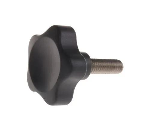 63-7550-84　Elesa黑色聚合物Knob 166493, M10 x 30　166493