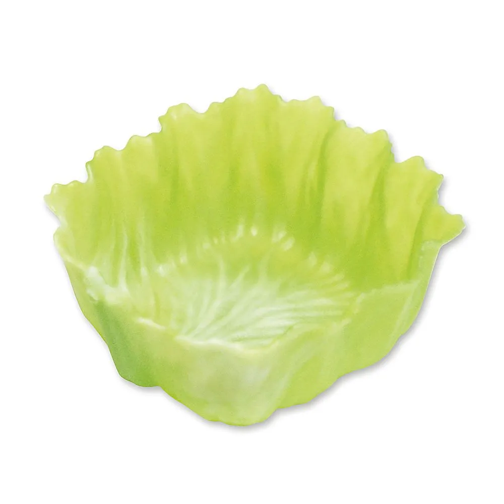 64-4201-53　Veggie Cup Square (4 Pieces) Green Lettuce