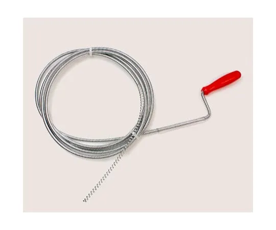 63-1521-16　Stop clogging the drain!　Crank Type Pipe Cleaner Length 3 m　ZC-006