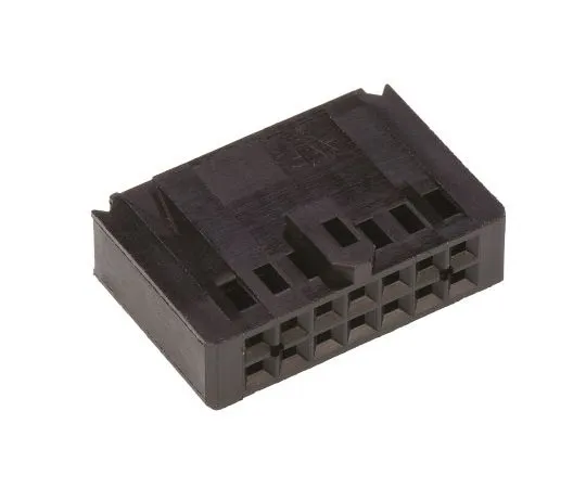 63-7676-54　TE Connectivity AMPMODU MOD IV Female Connector Housing,2.54mm Pitch, 14 Way, 2 Row　102387-2