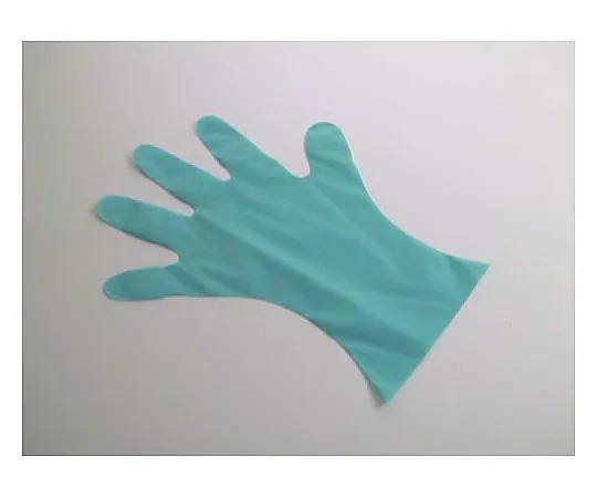 62-6627-57　Color My Just Gloves, 5 Pieces, Squeezed Green (200 Pieces) S　28