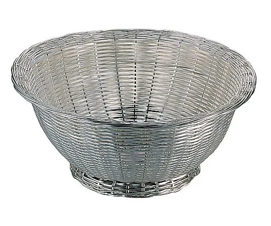 62-6692-96　Hand Knit Basket Round Deep Type　03411010