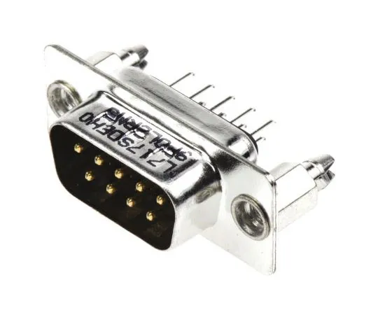 63-7637-70　AmphenolL717SD系列，9路面板安装PCBD-sub连接器插头，2.74毫米间距，具有4-40UNC,螺纹插入　L717SDEH09P OL2 RM5