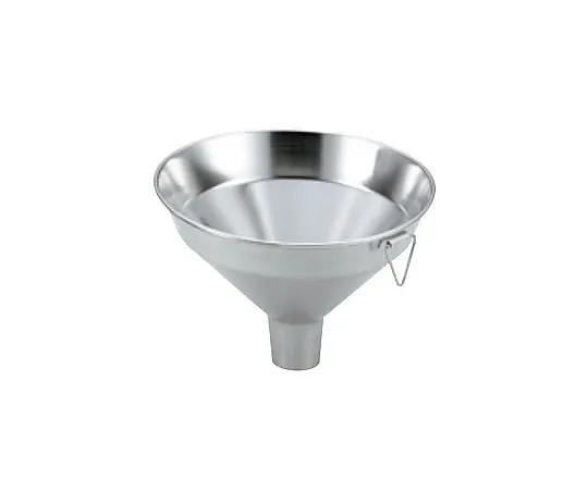 67-2424-25　18-8 Wide Mouth Funnel with Metal Fittings (For Grains)　SK-15K