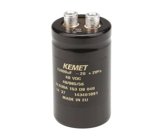 63-7516-54　凯美特15000μF40V直流电解铝电容器，底盘安装36 x 62mm+85°C 36mm 62mm　ALS30A153DB040