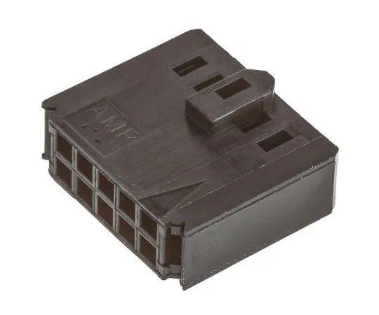 63-7676-55　TE Connectivity AMPMODU MOD IV Female Connector Housing,2.54mm Pitch, 10 Way, 2 Row　102387-1