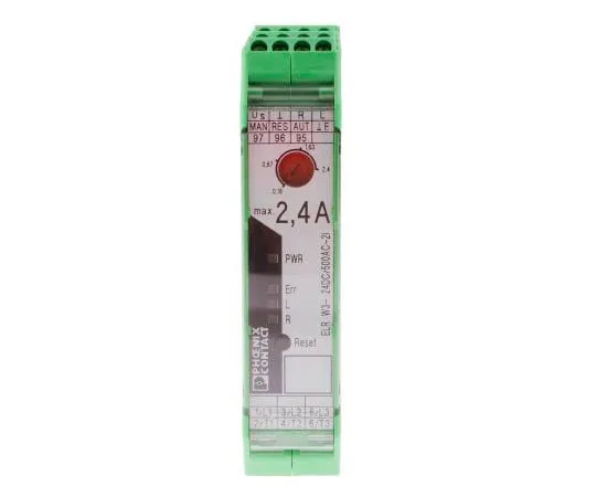 63-7660-71　菲尼克斯接触式ELRW3-24DC/500AC-2I电机起动机1 kW额定，24 V直流　2297031