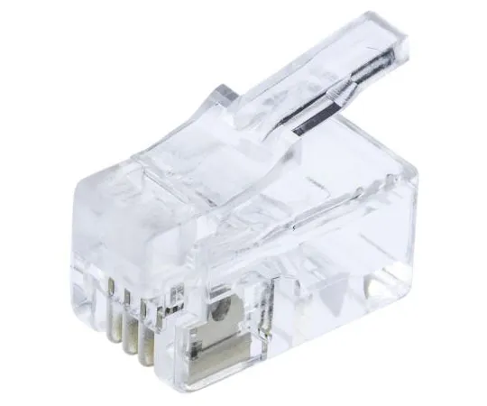63-7494-48　RSPro4P4C直电缆安装RJ22模块化插头连接器，插头　331-6336