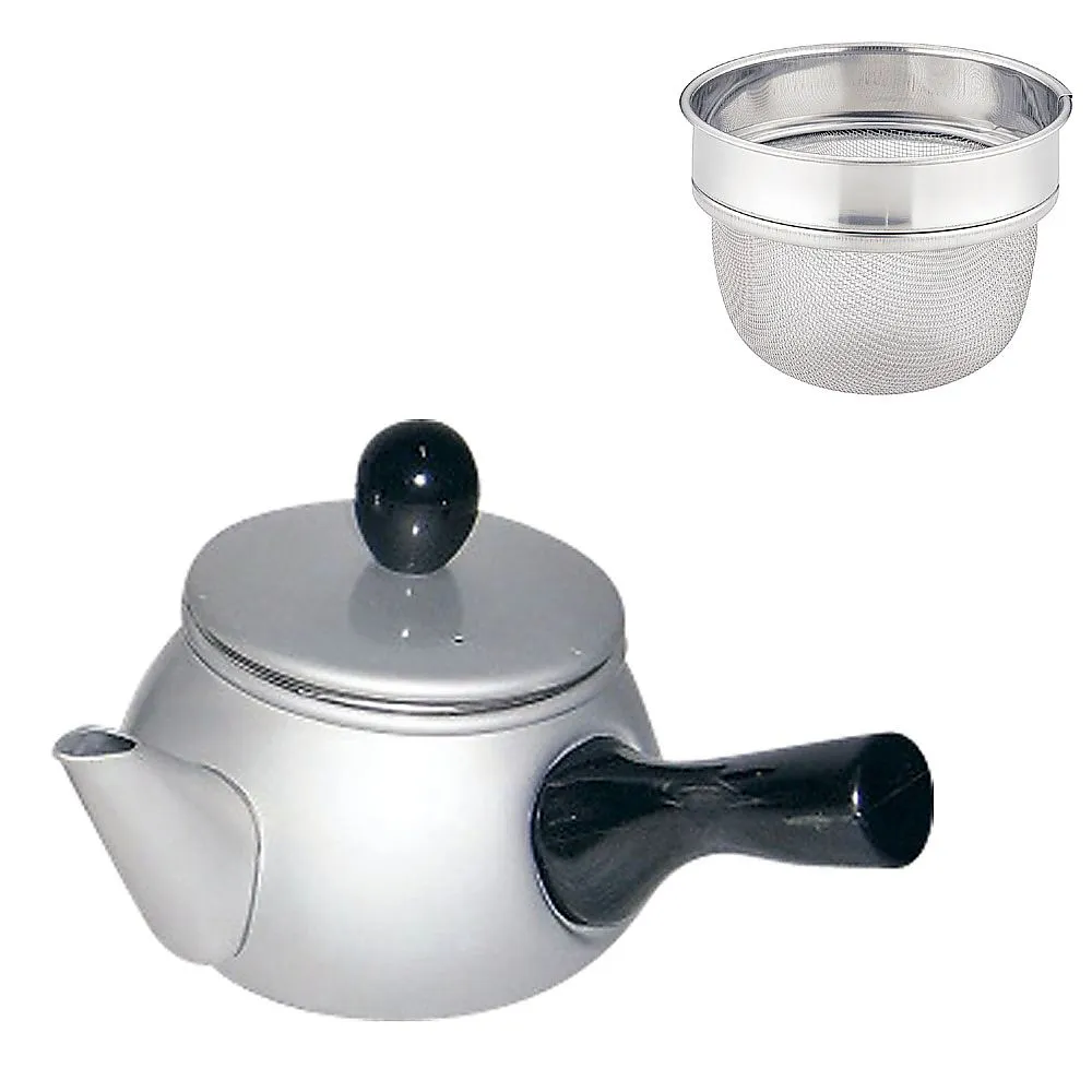 63-5698-21　Alumite Dream Kyusu Yokote Silver　EKY2101