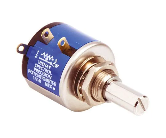 63-7560-21　Vishay 1 Gang 5 Turn旋转缠绕电位器，直径6.35 mm。轴，5kΩ，±5%，1.5W,线性535B1502JC　535B1502JC