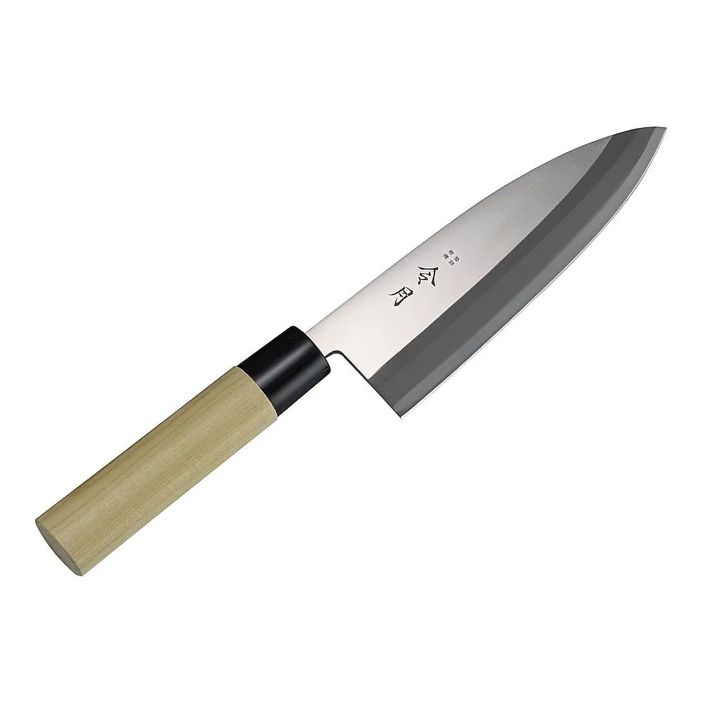 65-3870-72　Ryogetsu Stainless Steel Japanese Kitchen knife blade (single blade) 16.5 cm　FC-1073