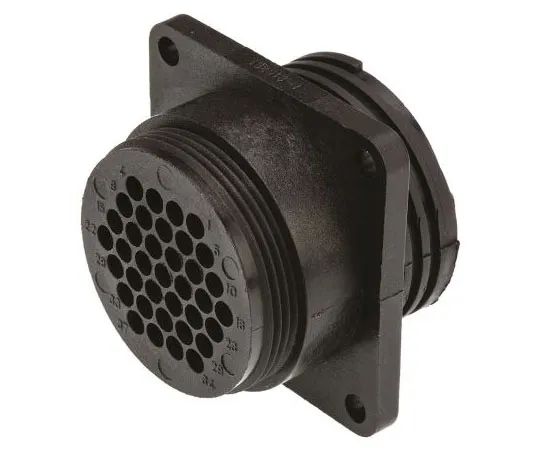 63-7682-25　TE连接器CPC系列1系列面板安装连接器，37触点插座　182918-1