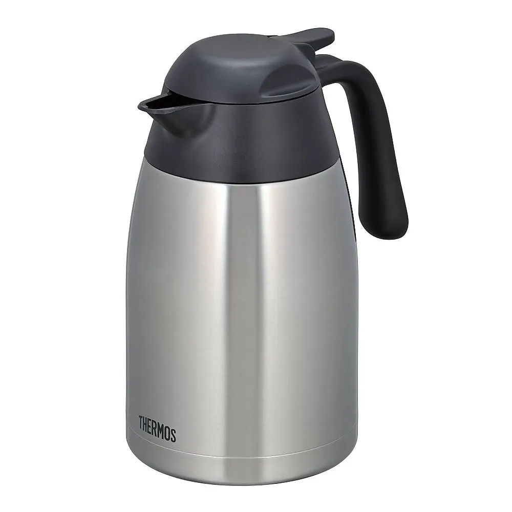 62-6527-37　Thermos Stainless Steel Tabletop Pot　TH-2000SBK
