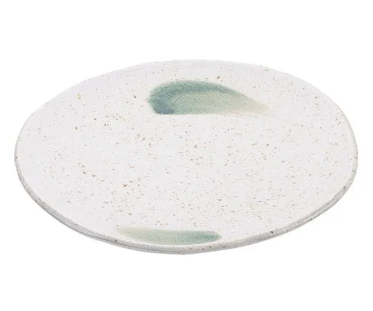 63-7196-46　Japanese tableware collection Fude Oribe round plate 8 cm　8181340