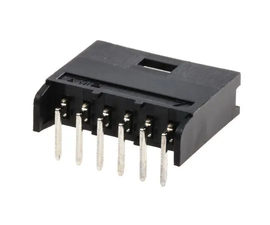 63-7554-38　TE连通性AMPMODU MOD II,6路，1列，直角PCB头　280379-2