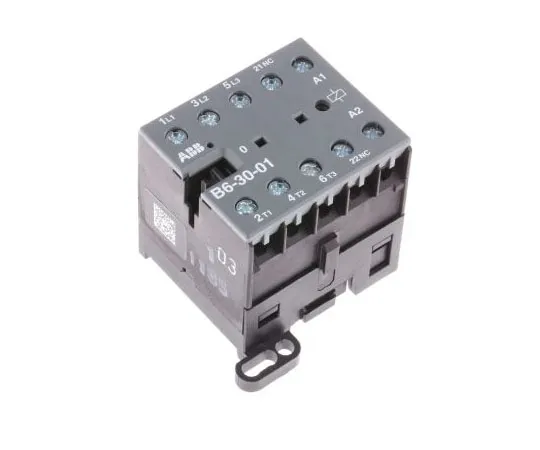63-7548-12　ABB 3极接触器，9A, 230 V交流线圈，B范围，3NO,4kW　B6-30-01-80