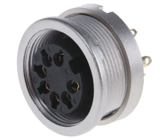 63-7615-47　Lumberg KFV系列，7极丁插座插座，DIN EN 60529, 5A, 60 V ac IP40　KFV 71