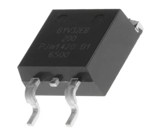 63-7549-19　伟恩半导体有限公司200V20A,双硅连接二极管，3PinD2PAKBYV32EB-200,118　BYV32EB-200,118