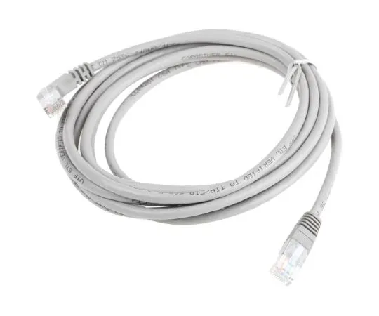63-7612-33　RS Pro Grey PVCCat5e电缆U/UTP,3m公RJ45/公RJ45　528-0138