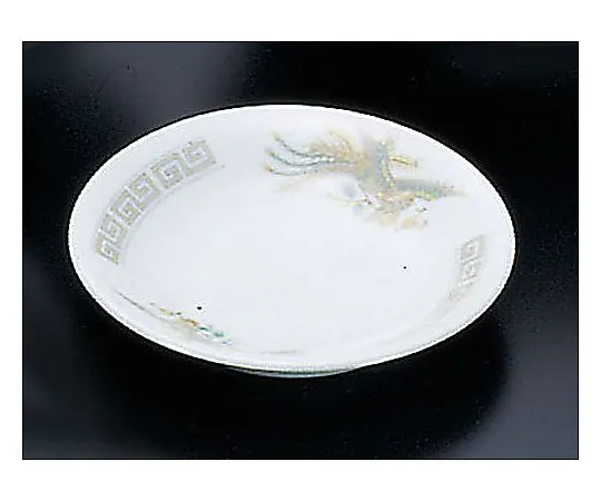 62-6847-55　Pottery "Kaminarimon Phoenix" Small Plate 3.0　K-21