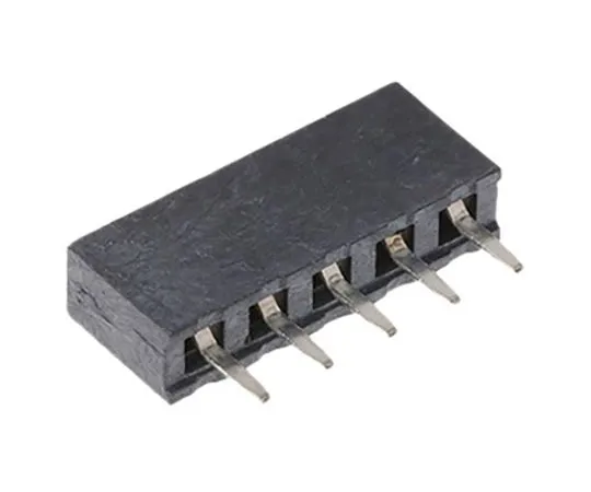 63-7630-02　HARWIN 2毫米间距5路1排直PCB插座，通孔，焊点终止　M22-7130542