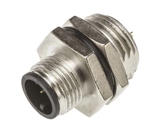 63-7667-75　TE ConnectivityM12系列M12面板安装连接器，5个触点插头　1838893-3