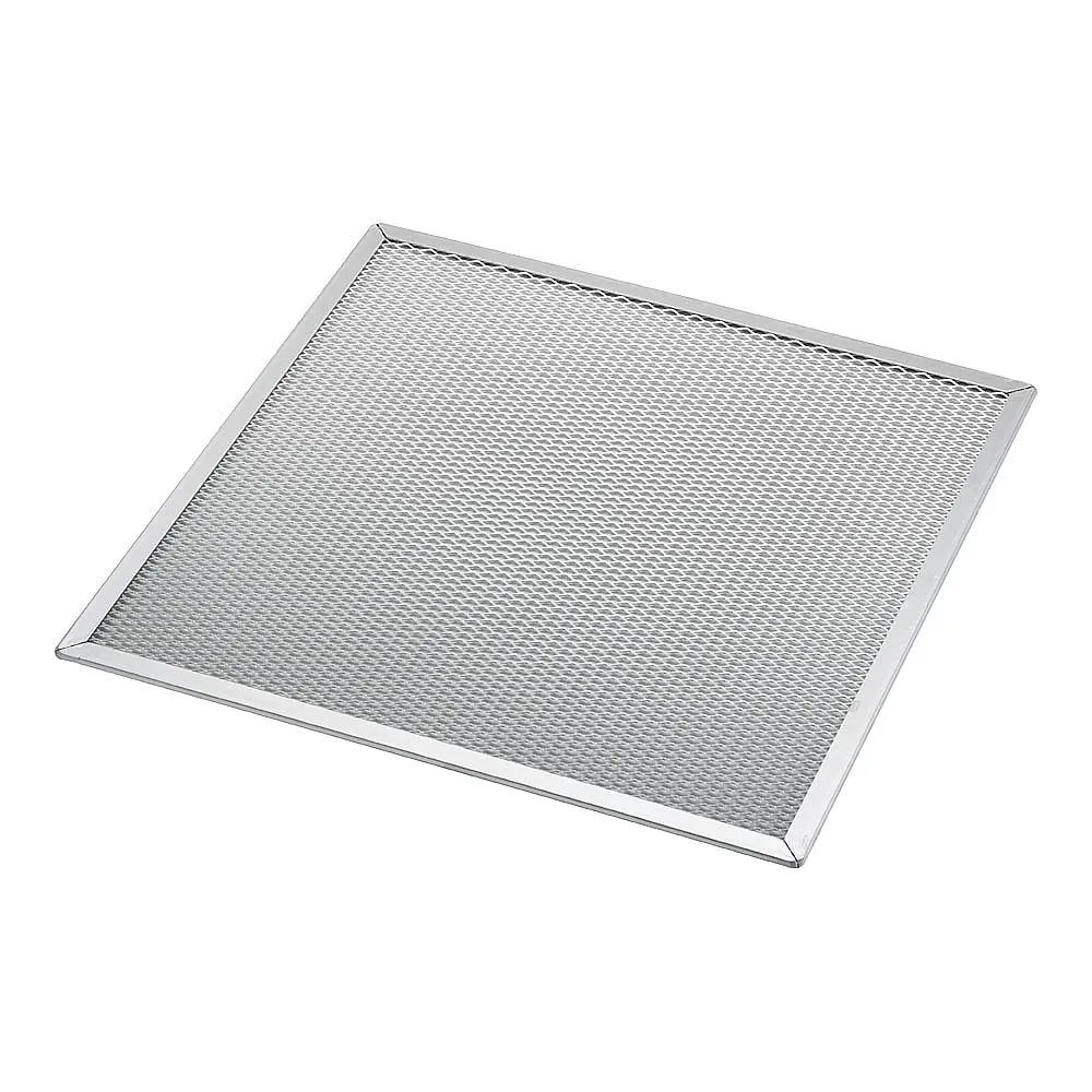 62-6535-96　Aluminum Pizza Roasted Mesh Square 14 inch
