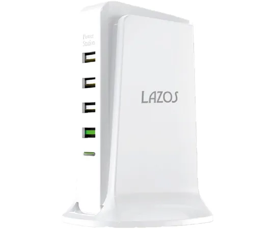66-0023-06　Tower Type Quick Charger PD+1USB4　L-PD1U4-W