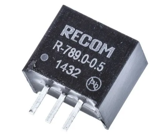 63-7614-07　恢复开关稳压器，11→32V直流输入，9V直流输出，500mA　R-789.0-0.5