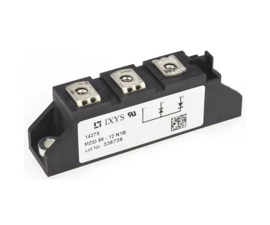 63-7666-18　IXYS1200V120A,双二极管，7针TO-240AAMDD95-12N1B　MDD95-12N1B