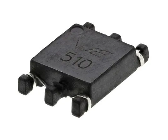63-7593-18　WurthWE-SL3系列铁氧体磁芯绕线式SMD电感器，51μH -30→+50%双500毫安Idc　744252510