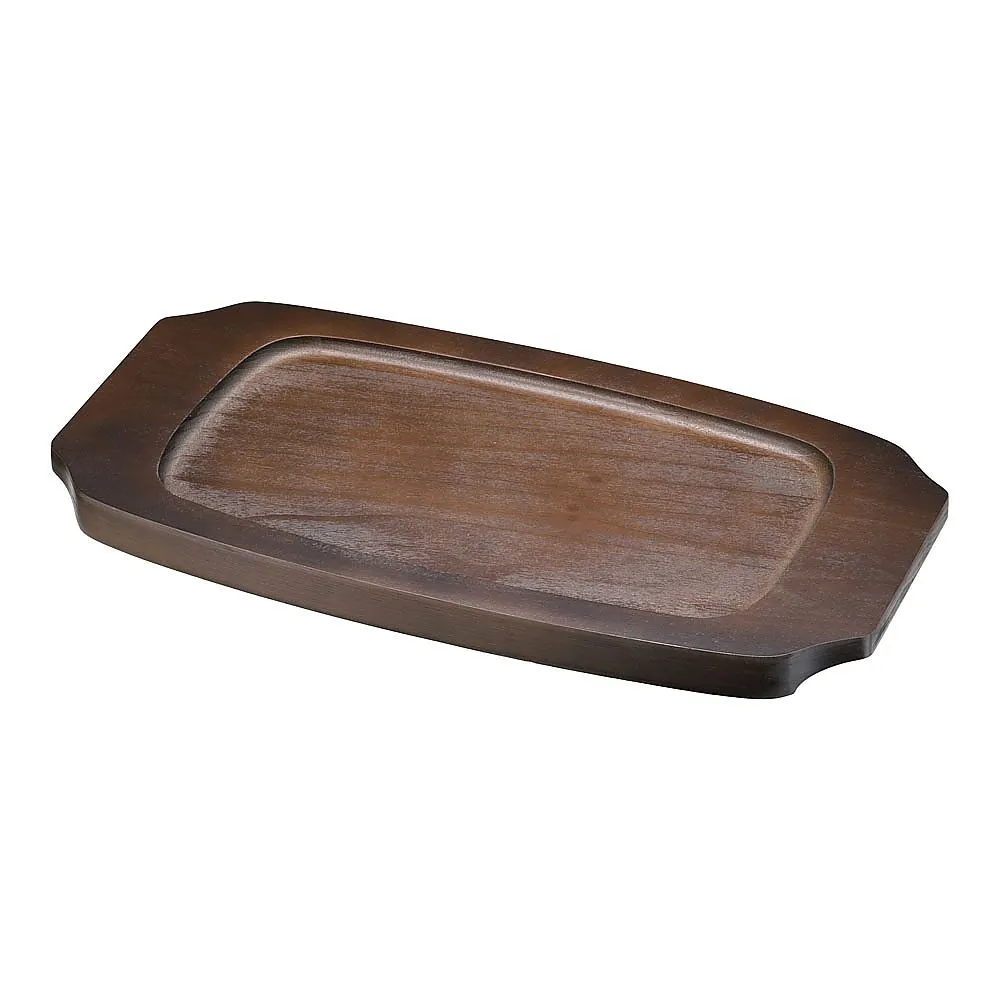 62-6822-19　Shenvald Square Gratin Dish Dedicated Wooden Base 1011-27