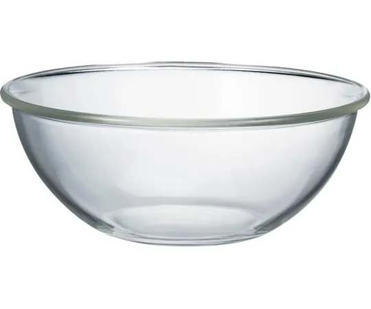 67-3056-91　Heat Resistant Glass Shallow Bowl 2500 12 pcs　MXPA-250-BK