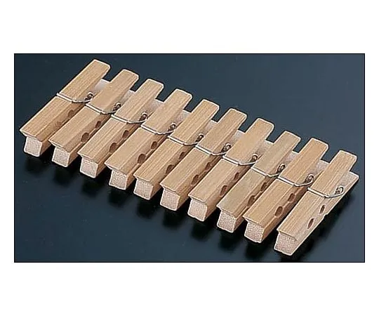 62-6610-21　Bamboo Clip (10 Pieces Included)