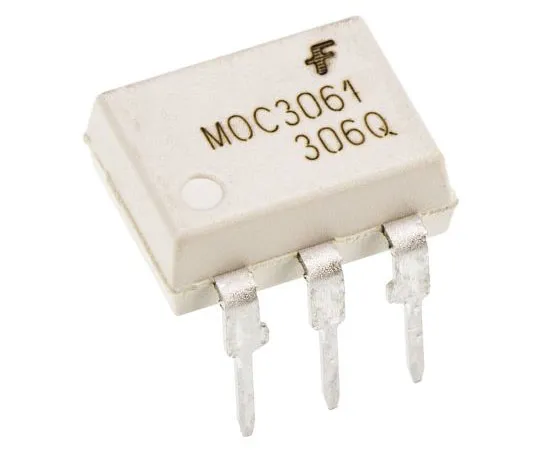63-7670-02　安森美半导体，MOC3061M交流输入三极管输出光耦合器，通孔，6针PDIP　MOC3061M