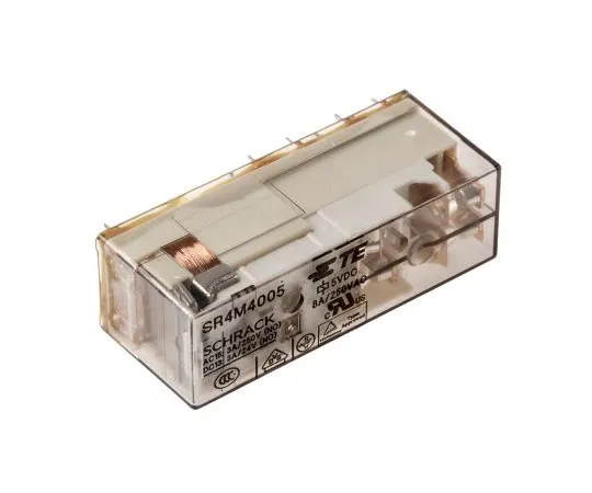 63-7678-79　TEConnectivitySR43PNO, SPNC非锁定继电器PCB安装，5V直流线圈，8A　SR4M4005