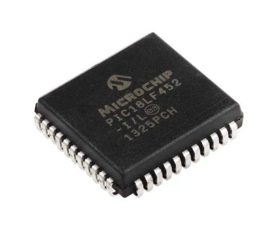 63-7644-51　单片机，8位PIC单片机，40MHz, 32 kB闪存，44针PLCC　PIC18LF452-I/L