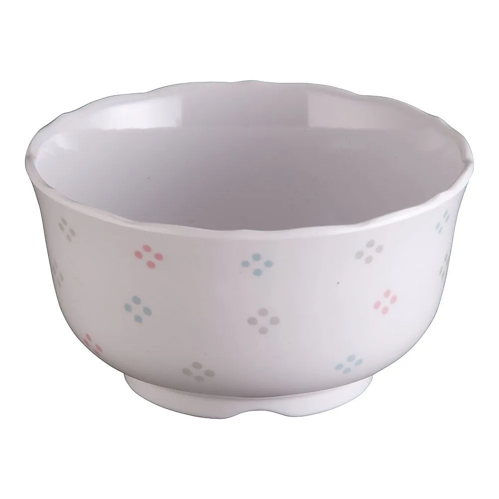62-6849-73　Melamine "Hanamon" Small bowl meat　M-317-KA