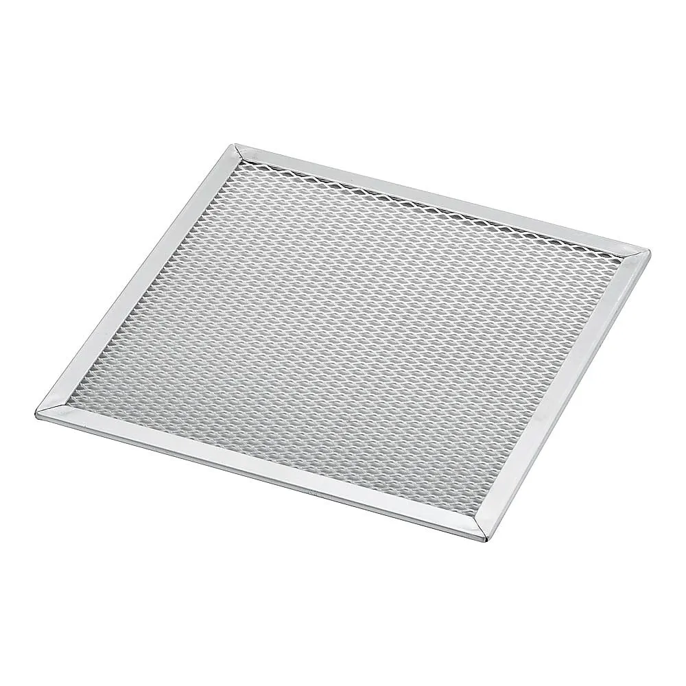 62-6535-91　Aluminum Pizza Grilled Mesh Square 9-inch