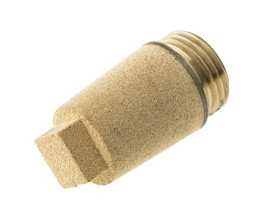 63-7640-99　Legris 0670烧结青铜12杆气动消音器，螺纹，G 1/2男　0670 00 21