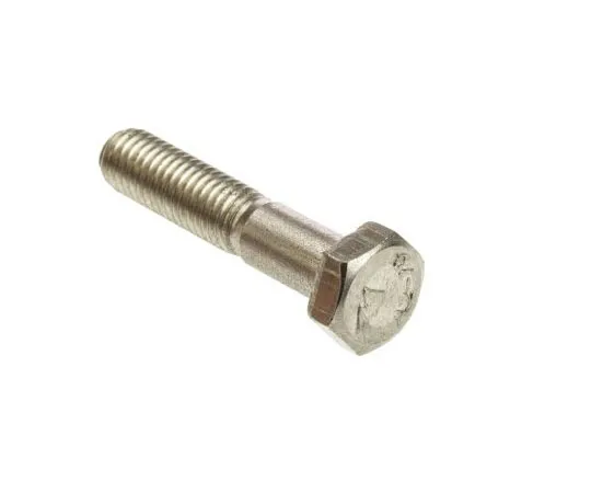 63-7596-31　普通不锈钢六角螺栓，M8 x 40mm　508-0916