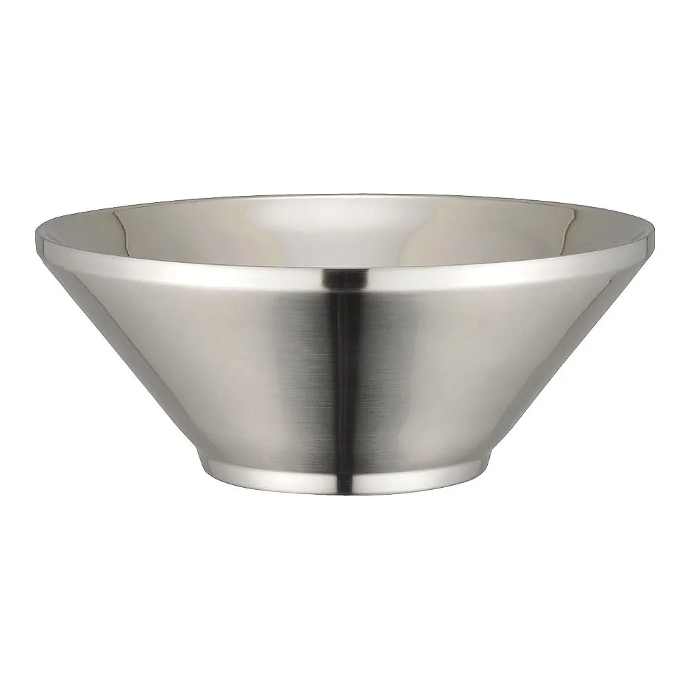 62-6798-75　18-8 Double Ramen Rice Bowl Cutting Type
