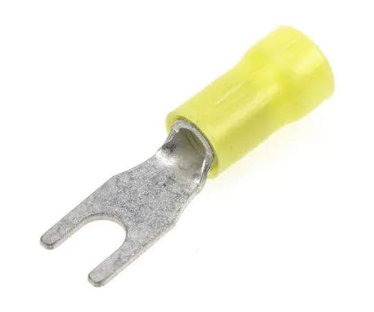 63-7552-67　TE连通性PLASTI-GRIP系列绝缘压痕铁锹连接器，2.6mm2至6.6mm2,12AWG至10AWG,M4螺柱尺寸　165015-0